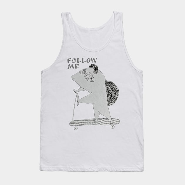 Follow me Tank Top by lyapkins